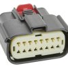 Molex 334721602 Obudowa złącza pin żeńskiego na kabel, 1 szt.