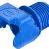 Screw-in housing, PA, longitudinal bow locking, IP20/IP40, 09930011108
