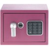 YALE YSV/170/DB2/P Home Safe Mini Pink, Keypad/Key Access, Anti-Shock