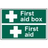 Scan 1553 First Aid Box / First Aid - PVC 300 x 200mm