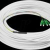 DK-3904LCA-30 FTTH drop cable, SM, 4 fiber, LC/APC G.657.A2, 30m