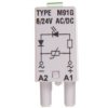 Moduł Sygnalizacyjny Lv (Dioda Led Zielony + Warystor V) 6-24 V Ac/Dc M91g...