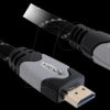 83077 High-speed HDMI cable, angled upwards, 5 m