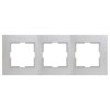 Novella Ramka 3-Krotna, Kolor Srebrny / 92180603m