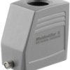 Grommet housing, size D24, die-cast aluminum, PG29, straight, longitudinal bow locking, IP65, 1655380000