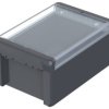 Bopla B 181309 PC-V0-G 7024 (96024234) - obudowa uniwersalna z przezroczystą pokrywą (191 x 125 x 90 mm)