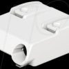 2060-852/998-404 SMD-pcb-terminal, 2-pole, RM 8 mm, white