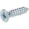 R-TECH 337117 Pozi Countersunk Self-Tapping Screws No.4 1/2in 13.0mm - Pk100