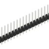 Pin header, 20 pole, pitch 2.54 mm, straight, black, 10048329