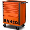 Wózek na narzędzia, na kółkach, 8-szufladowa, 782 x 510 x 952mm, materiał: Lita stal, Bahco