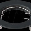 6641 Recessed ceiling ring, GU10, round, black