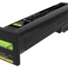 Lexmark Toner CX825 CX860 tusz oryginalny Żółty 22000 strony 82K2XY0