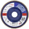 Bosch Accessories 2608601271 X431 Tarcza lamelkowa Średnica 115 mm Średnica otworu 22.33 mm Wielkość ziarna 60 stal 1 sz