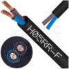 Kabel przemysłowy gumowy OW / H05RR-F 2x1mm2 czarny 300/500V zewnętrzny linka Elektrokabel