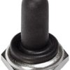 Sealing cap, (W x H) 17 x 23 mm, black, for toggle switch, N35111005