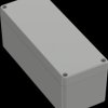 6U07190808017 Industrial housing, 191.8 x 75.1 x 75.3mm, IP65, light gray