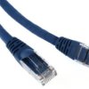 Kabel kategorii 6, Niebieski, Wtyk RJ45/męski RJ45dł.: 5m, mat. koszulki: LSZH