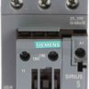 Stycznik 20 → 33 V ac/dc Siemens styki: 3 37 kW 80 A 3NO Śruba 3RT2038-1NB30