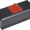 interBär 8075-044.01 Przełącznik przewodowy czarny, czerwony 1 x wył/wł 2 A 1 szt.
