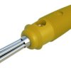 Wtyk bananowy SKS Hirschmann BUELA 20 K, O 4 mm, 1.5 mm2,6 A, 60 V, żółty