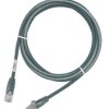 Kabel krosowy RJ45, 568B, U/UTP, linka, PowerCat 6, LS0H 1m, Szary PCD-02001-0E