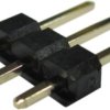 Złącze szpilkowe 3-pinowe raster: 2.54mm -rzędowe RND Przewlekany