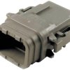 TE Connectivity Obudowa złącza pin żeńskiego na kabel DTM06-08SA-E007 1 szt. paczka