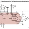 16-Bit Byte Wide, Low Glitch Multiplying DAC with 4-Quadrant Resistors