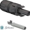 Gniazdo MC4 złącze do przewodu 4/6mm2 (fi=5,5-7,4 mm) Staubli (MultiContact) - opak. 50 szt