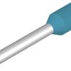 Insulated wire end ferrule, 0.25 mm², 12 mm/8 mm long, light blue, 9025760000