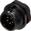 Złącze IP68 serii SP13 Weipu SP1312 / P 5, 1 szt.