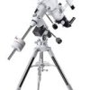 Bresser Optik Messier AR-102s/600 Hexafoc EXOS-2 Teleskop soczewkowy równikowy achromatyczna Powiększenie 15 do 204 x