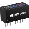DC converter, 4.5-36 VDC, 2 W, 1 output, 3.3-17 VDC, 78 % efficiency, RSK-2412SRUW/H3/ADJ