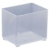 Skrzynka z przegródkami szerokość: 39mm wysokość: 47mm głębokość: 55mm PP Przezroczysty