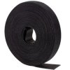 Taśma rzepowa 20mm 10m czarna Back To Back NEKU