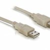 Delock Kabel USB USB 2.0 Złącze męskie USB-A, Złącze żeńskie USB-A 3.00 m szary 82240