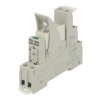 Przekaźnik; interfejsowy; instalacyjny; PI84-024AC-00LV; 24V; AC; 2 styki przełączne; 8A; 230V AC; 8A; 24V DC; na szynę DIN35; R