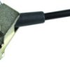 D-Sub connector housing, size: 1 (DE), angled 45°, cable Ø 3 to 15 mm, metal, silver, 09670090339