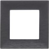 Niloe Step Ramka pojedyncza 1x stal szczotkowana 863991