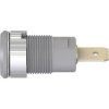 Stäubli 233060-28 SLB4-F63 safety jack socket grey insulated Ø 4 mm 1 pc