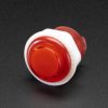 Adafruit Mini LED Arcade Button - 24mm Translucent Red
