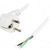 S3-3/07/5WH Kabel: 3x0,75mm2, CEE 7/7 (E/F) wtyk kątowy, 5m