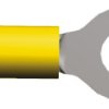Zacisk oczkowy rozmiar przewodu 6.6mm² Ø , M6 izolowany Żółty TE Connectivity