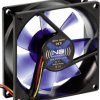 Wentylator do obudowy PC NoiseBlocker BlackSilent X1 (S x W x G) 80 x 80 x 25 mm