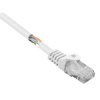 Renkforce RF-5043844 RJ45 Network cable CAT 5e UTP 0.15m White Detent