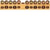 Listwa przyłączeniowa 11 otworów bez cokołu 5x16mm2 6x10mm2 K144