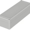 ABS enclosure, (L x W x H) 240 x 80 x 60 mm, light gray (RAL 7035), IP65, 63224400
