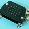 Osłona tylna D-Sub 37-pinowe, seria MHED Tworzywo termoplastyczne Pionowy MH Connectors Osłona tylna D-Sub C Odciążenie
