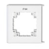 FLEXI Ramka zewnętrzna do wyłączników IP44 biały FRH KARLIK