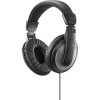 Hama 221782 ShellTV II Over-Ear Headphones Black Dark grey Long cable 6m